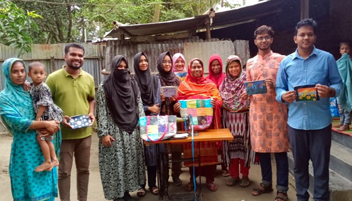 ​ফেলনা কাপড় দিয়ে তৈরি হচ্ছে পরিবেশবান্ধব ব্যাগ