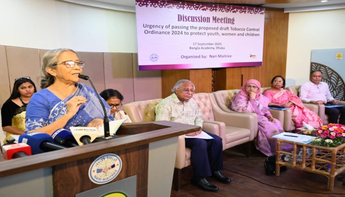 ফ্যাসিবাদের মত কঠিন রোগ বাংলাদেশ থেকে সড়াতে পেরেছি, তামাক দূর করতে পারব না কেন?