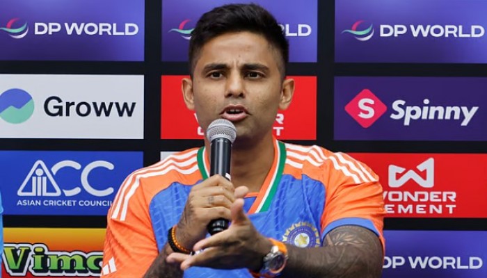 সূর্যকুমার যাদবকে রাজনৈতিক মন্তব্য না করতে সতর্ক করলো আইসিসি