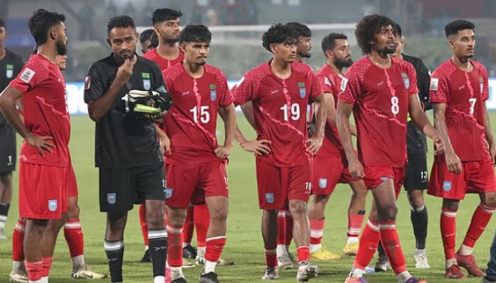 সাত গোলের ম্যাচে হংকংয়ের কাছে বাংলাদেশের হার