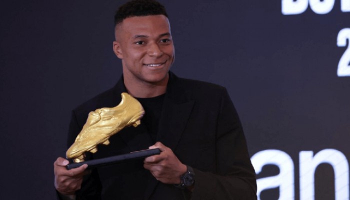 ইউরোপিয়ান গোল্ডেন বুট জিতে উচ্ছ্বসিত এমবাপে