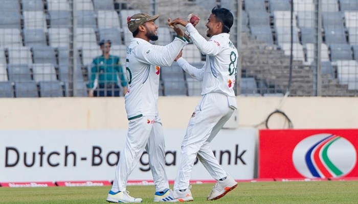 মুশফিকুর রহিমের শততম টেস্টকে জয়ে রাঙিয়েছে বাংলাদেশ