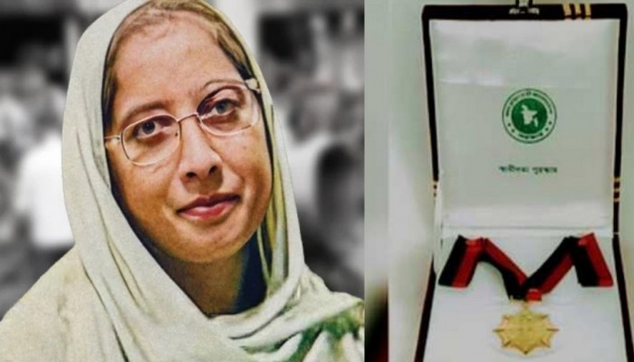 মরণোত্তর স্বাধীনতা পুরস্কার পেলেন সেই শিক্ষিকা মাহেরীন চৌধুরী